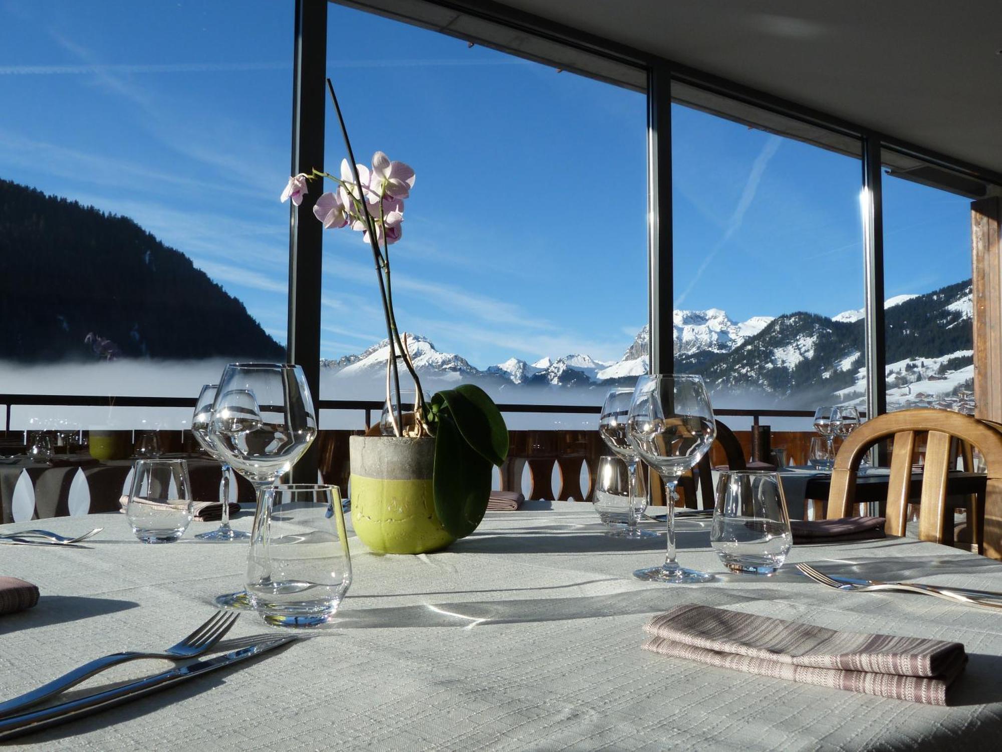 Hotel Belalp Châtel Exterior foto