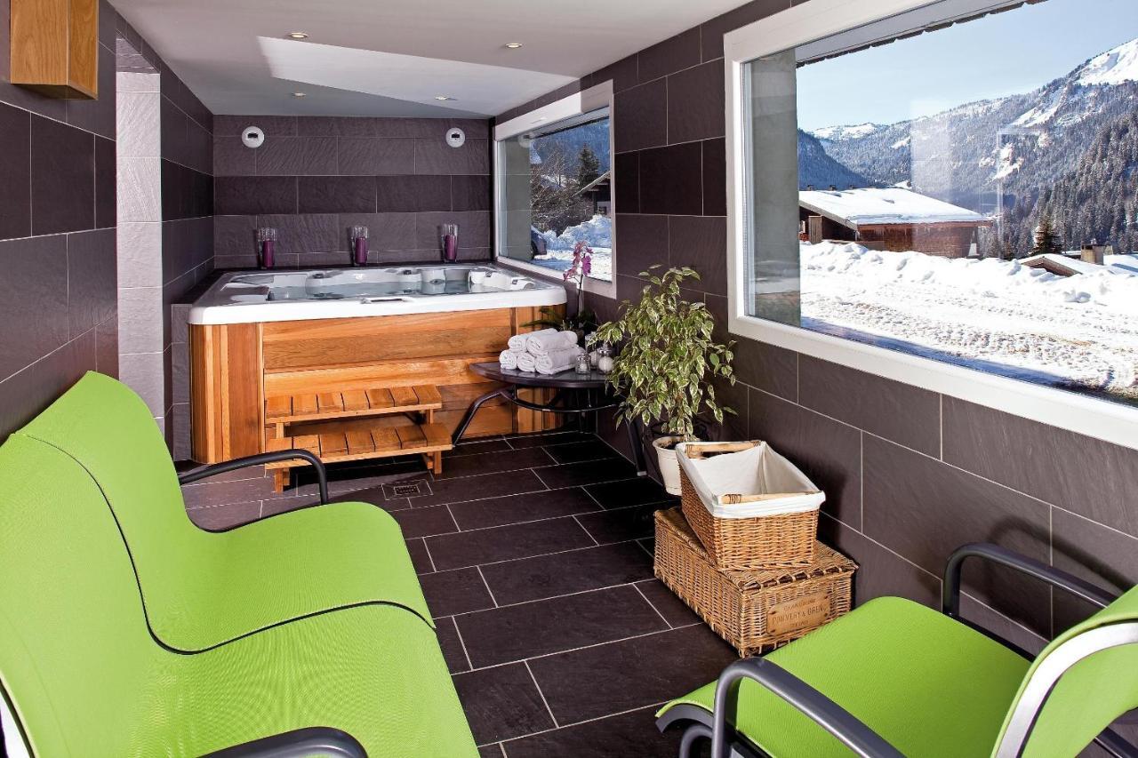 Hotel Belalp Châtel Exterior foto